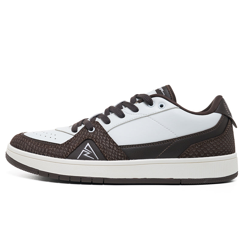 Rigorer AR Skate Shoes "White/Brown"