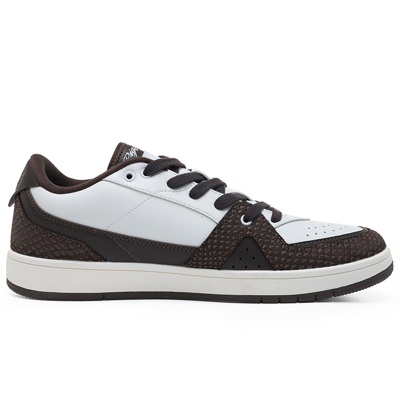 Rigorer AR Skate Shoes "White/Brown"