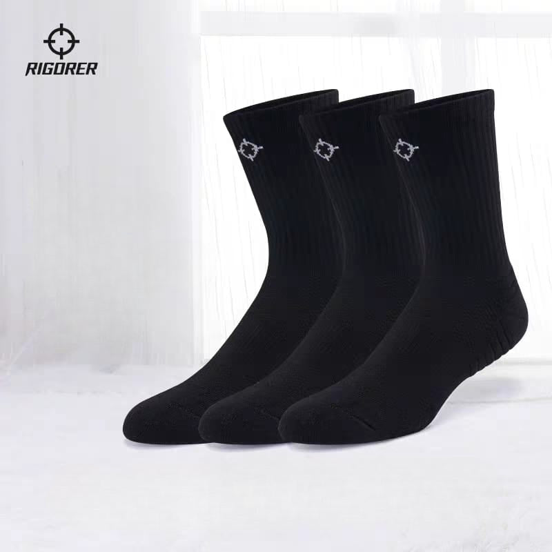 Rigorer Classic Sport Socks (Long 20cm), Bundle of 3