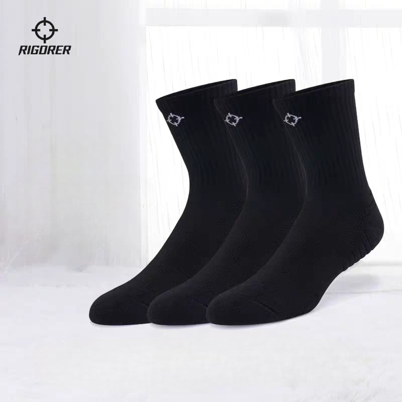 Rigorer Classic Sport Socks (Mid 14cm), Bundle of 3