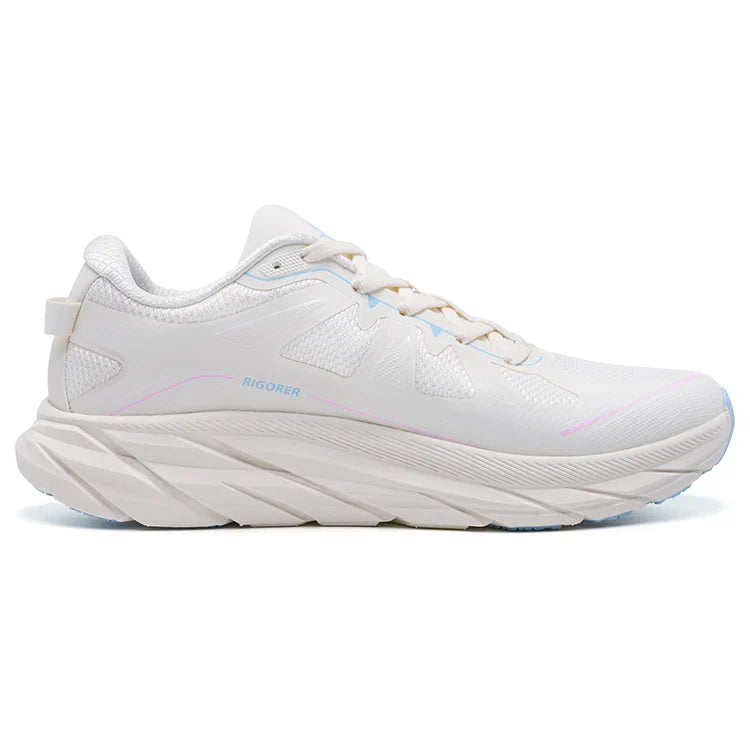 Rigorer Running shoes 'Cream/Blue/Pink'