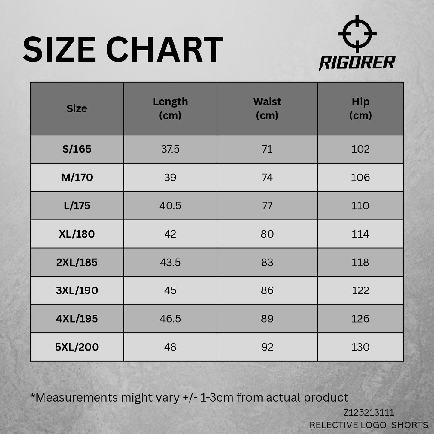 Rigorer Sport Shorts (reflective Logo)