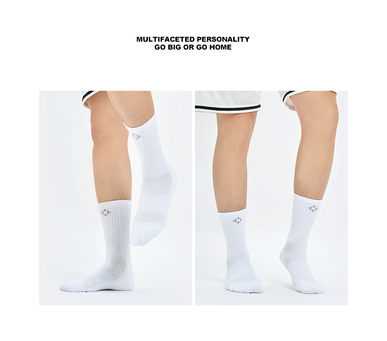 Rigorer Classic Sport Socks (Long 20cm), Bundle of 3