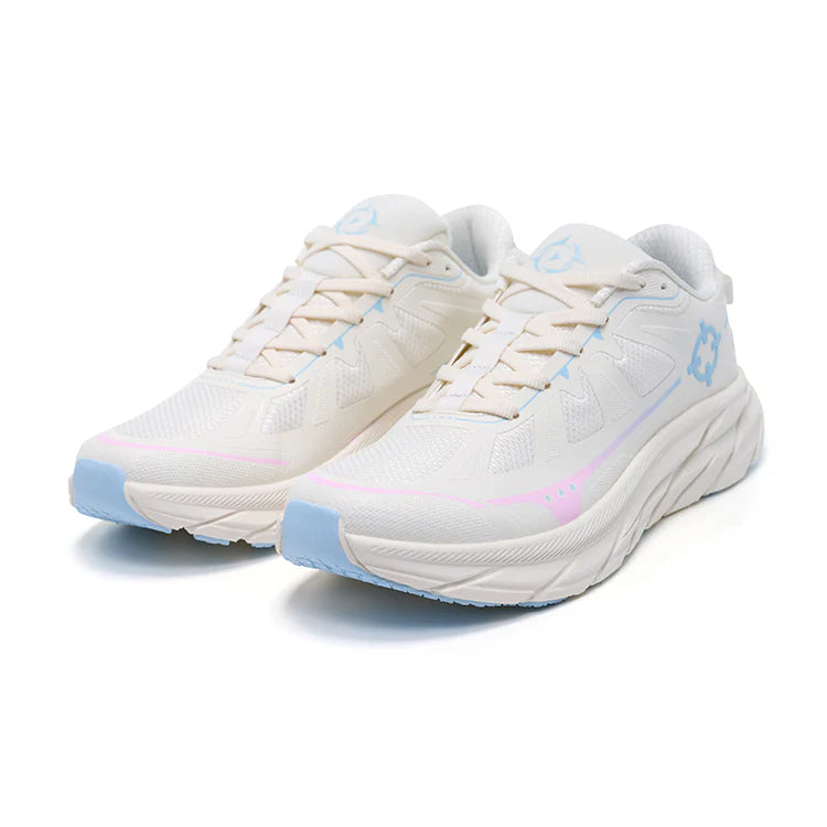 Rigorer Running shoes 'Cream/Blue/Pink'