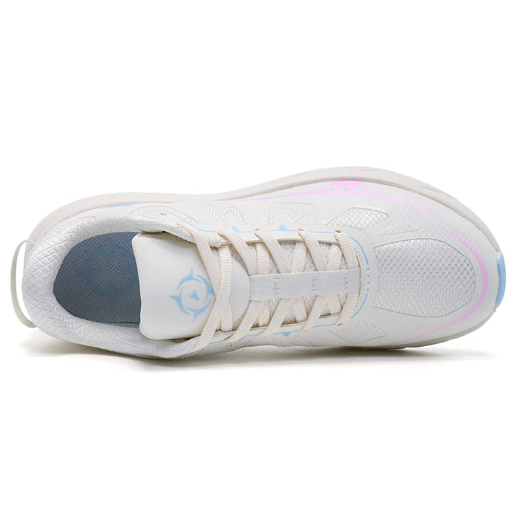 Rigorer Running shoes 'Cream/Blue/Pink'