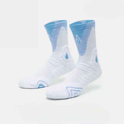 Rigorer AR Sport Socks - White/Blue [Z123340303-1]