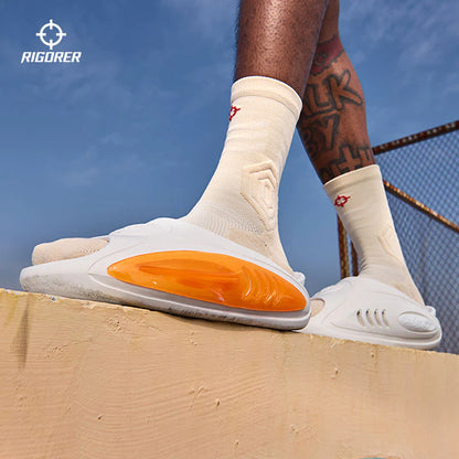 Shark 2.0 Sandals 'White/Orange' "Free PRO Sport Socks"