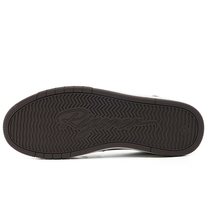 Rigorer AR Skate Shoes "White/Brown"