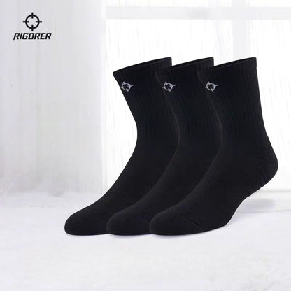 Rigorer Classic Sport Socks (Mid 14cm), Bundle of 3 [Z123140304]