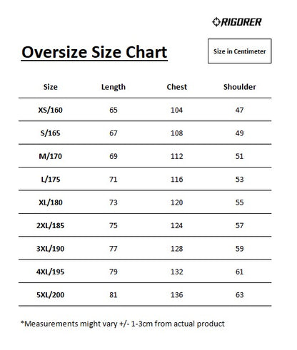 Rigorer Oversize Dri Fit T-Shirt