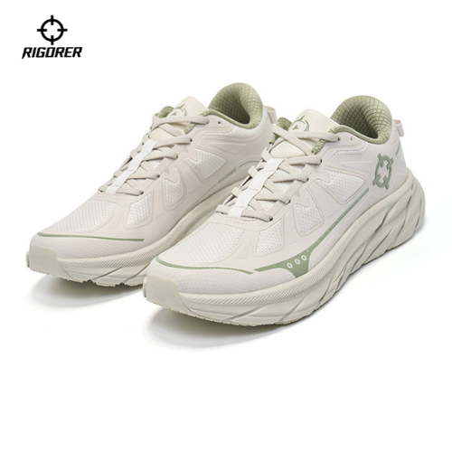Rigorer Running shoes 'Beige Green'