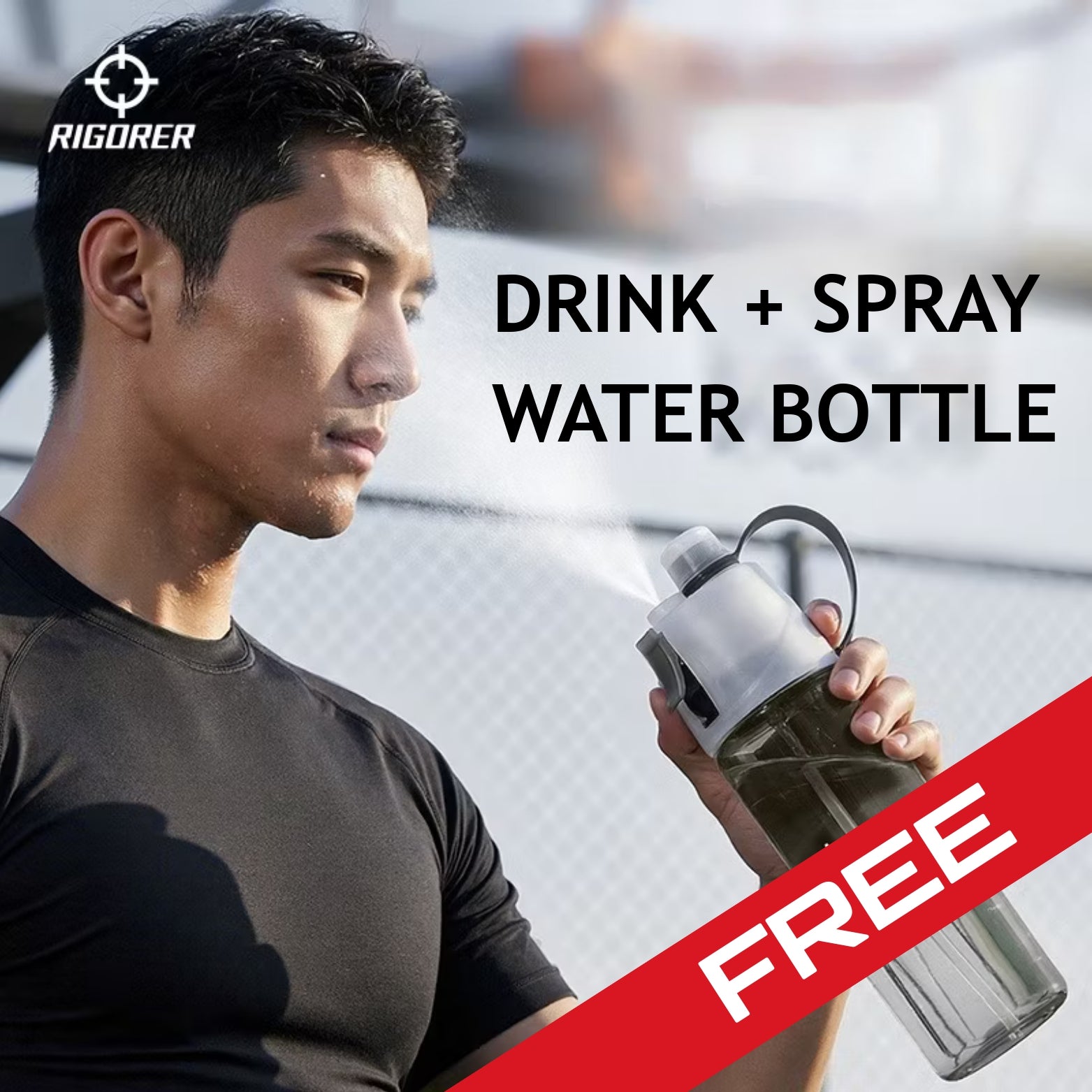 Rigorer AR3 'Dark Horse' (Free Spray Water Bottle) – Rigorer Singapore