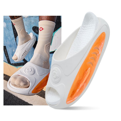 Shark 2.0 Sandals 'White/Orange' "Free PRO Sport Socks"